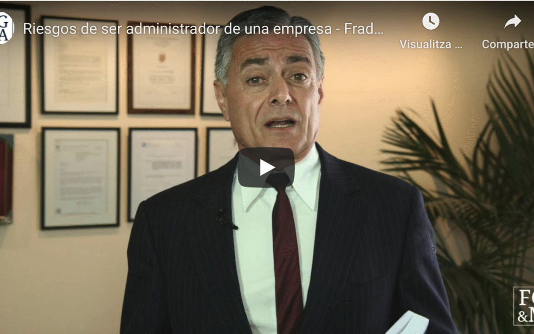 RIESGOS DE SER ADMINISTRADOR DE UNA EMPRESA