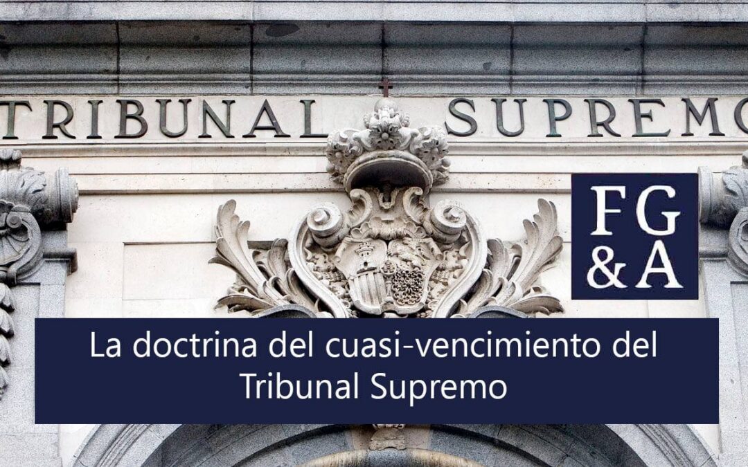 La doctrina del cuasi-vencimiento del Tribunal Supremo y las Tarjetas Revolving