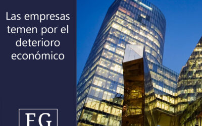 Las empresas temen por el deterioro económico