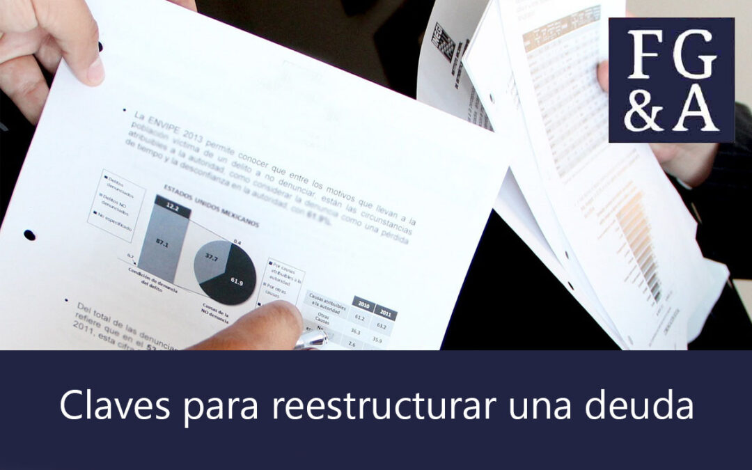 Cómo reestructurar una deuda