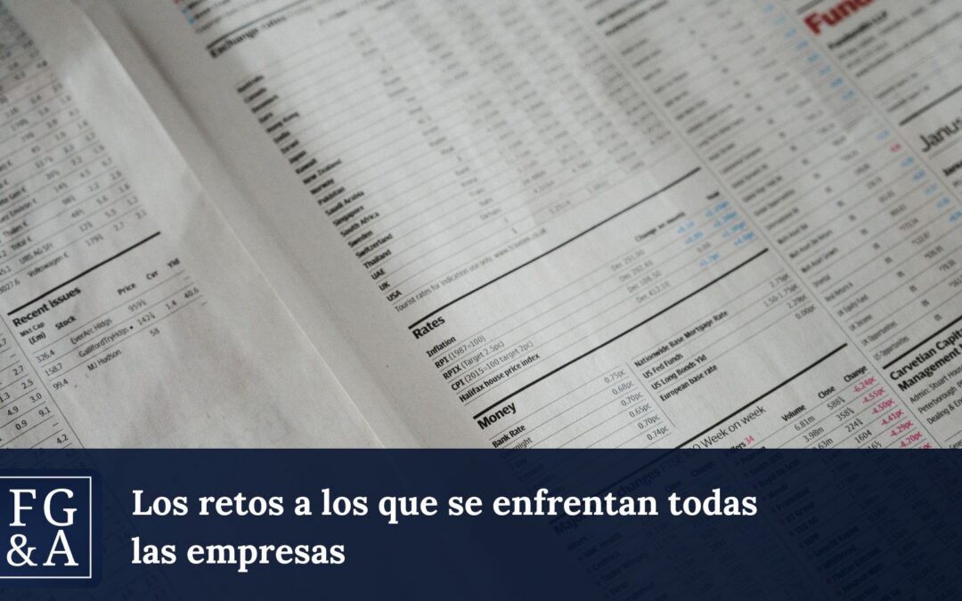 Los retos a los que se enfrentan todas las empresas